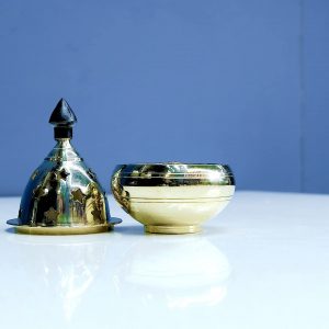 Brass Bowl Nanda Dhakkan Oil Ghee lamp