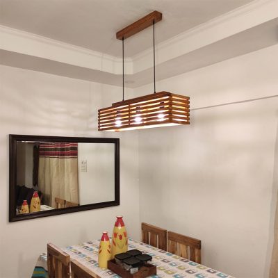 Elegant Centrum Brown Series Hanging Lamp For Home Decor