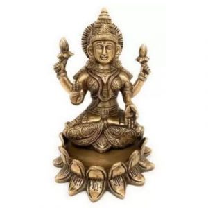 Brass Laxmi Idol