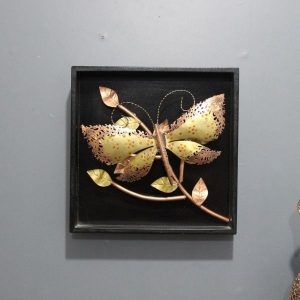 Gold Metal Butterfly Wall Decor For Kids Room
