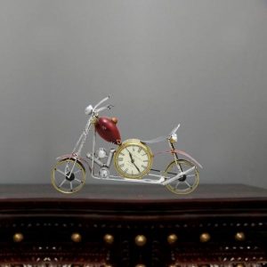 Vintage Bike Table Clock