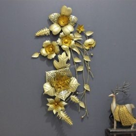 Amazing Room Showpiece Flower Leaves Wall Decor