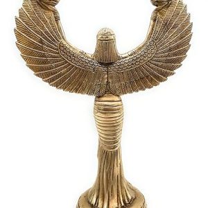 Bhunes Brass Lady Candle Stand Statue
