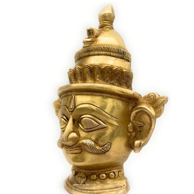 Bhunes Brass Lord Shiva Mask