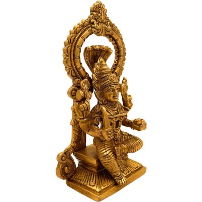 Bhunes Brass Mariyamman with Prabhavali Idol