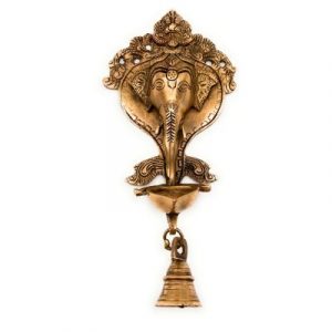 Bhunes Ganesha Brass Oil Lamp