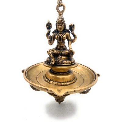 Bhunes Lakshmi Brass Hanging Lamp