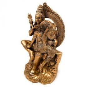 Bhunes Lord Shiva and Parvathi in Love Brass Idol