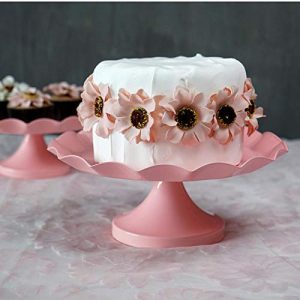 Cake Pan Dessert Table Iron Cake Stand Pink