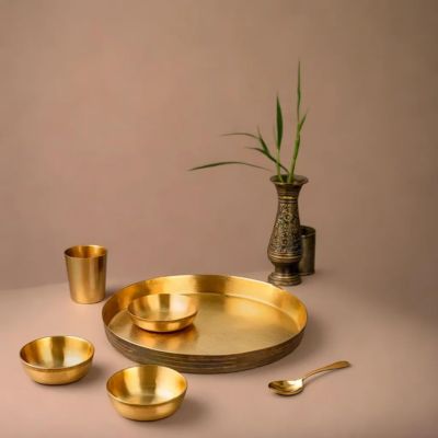 Bronze (KANSA) Dinner Set