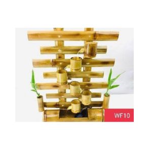 Handcrafted 8 Cups Bamboo Wall Mounted Fountain