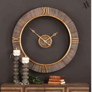 Handcrafted Metal Wall Clock for Gifting