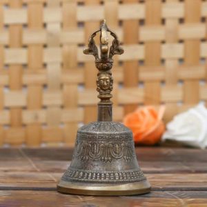 Handcrafted Tibetan Om Hand Bell