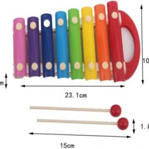 Wooden Xylophone Toy for Childrens and Gifting