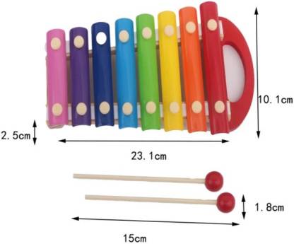Wooden Xylophone Toy for Childrens and Gifting