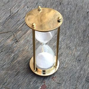 Handcrafted Brass Sand Timer for Childrens