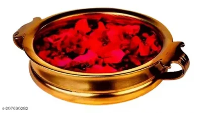 Brass 18.6-Inches Traditional bowl Urli