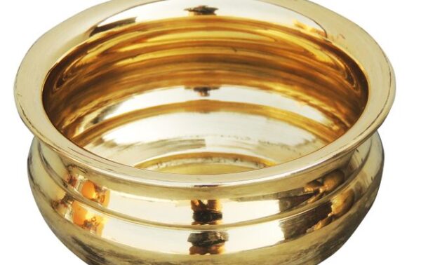 4-inches Brass Traditional Urli