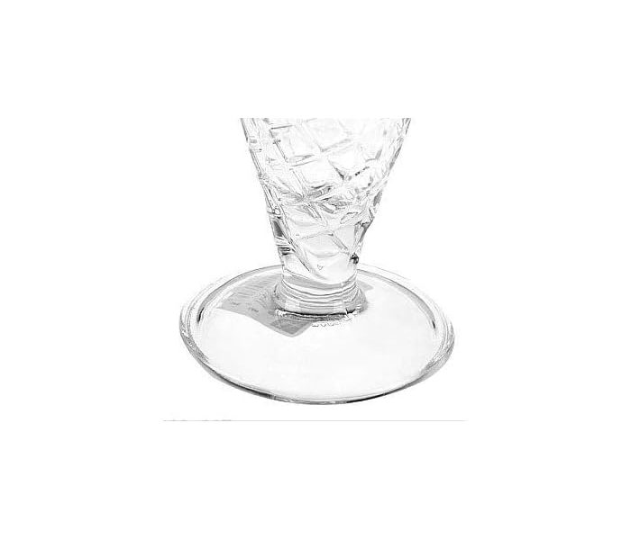 Cone Shape Diamond Pattern Crystal Tumbler Glasses