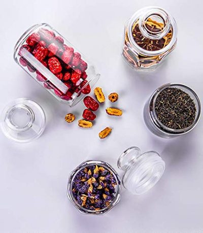 Glass Mason Jar With Lids – 600 ml,900ml, 2 Pieces, Clear