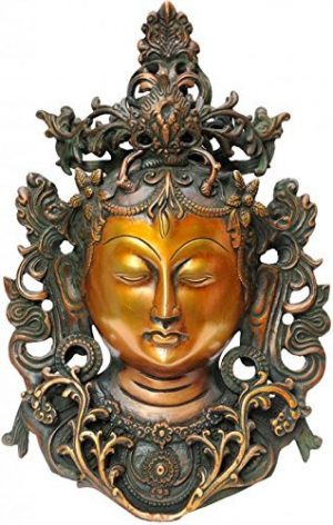 (Tibetan Buddhist Deity) Goddess Tara Wall Hanging Mask
