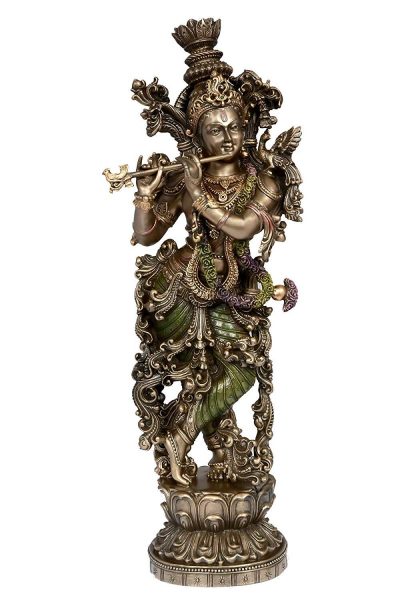 Polyresin Krishna Idol