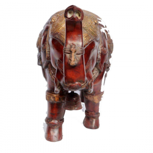 Elephant Brass – Statue, Height 20″
