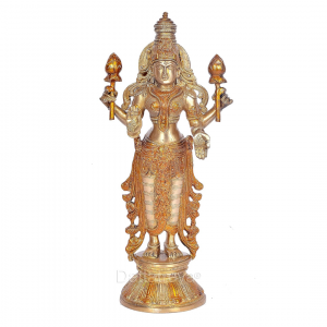 Brass Lakshmi Brass Statue