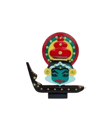 Colorful Kathakali mask