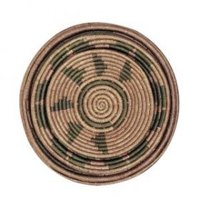 Handcrafted Beige Sabai Grass Wall Plate set of 3