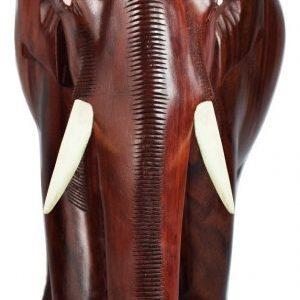  Handcraved Rosewood Elephant 8 inches Idol