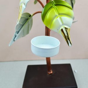 Metal Flower Decorative Candle Holder