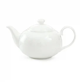 Basic Tea Pot Kettle Big Plain White