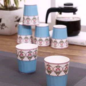 Floral Illusion Tea Cup
