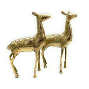 Bhunes Brass Gold Deer