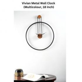 Vivian Metal Wall Clock
