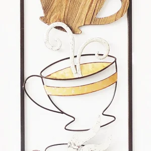 Coffee Cups Metal Frame