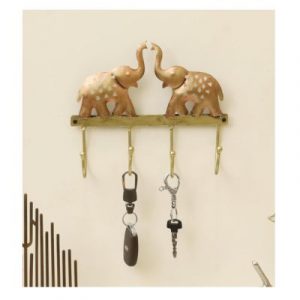 Elephant Decorative Metal Key holder