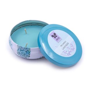 IRIS Lavender Scented Tin Candle