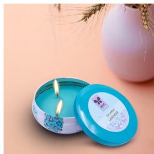 IRIS Lavender Scented Tin Candle
