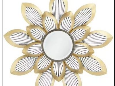 Modern Luxury Decorative Star Burst Wall Mounted Mirror