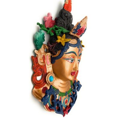 Tibetian Styled Tara Face Mask Wall Hanging